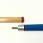 Queue Billard Starter-Set inkl. Koffer, Kreide und Ledertrimmer