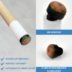 Queue ECO 140 cm einteilig
