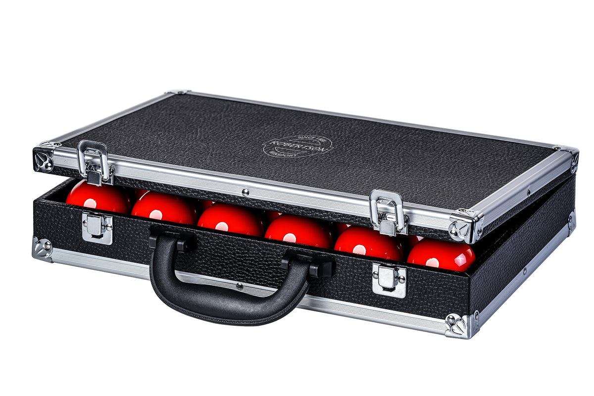 Robertson - Billard Koffer für 22 Snookerkugeln 52mm