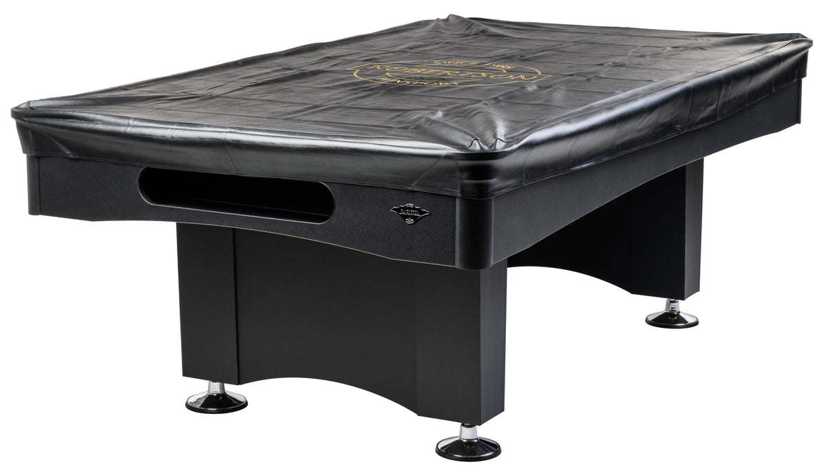 Robertson - Abdeckplane Vinyl schwarz für Billardtische für 8 ft., 254 x 143 x 20 cm