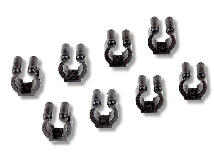 Ersatz-Clip PVC für Wandhalter Antik Set mit 8 Stück