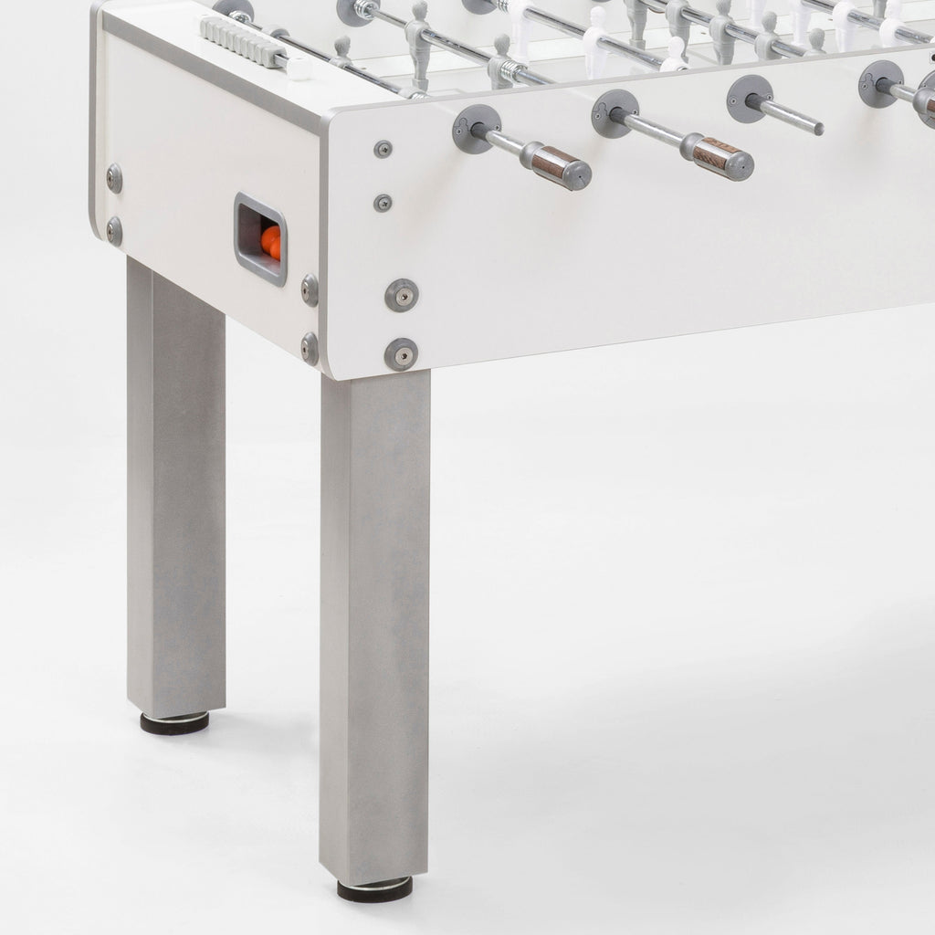 Garlando - Höhenversteller silberne Metallbeine 4er Set