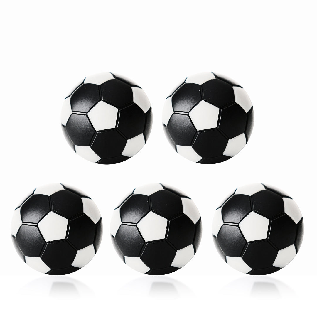 Winspeed - Kickerball 32 mm, schwarz/weiß, 17 gr. Set (5 St.)