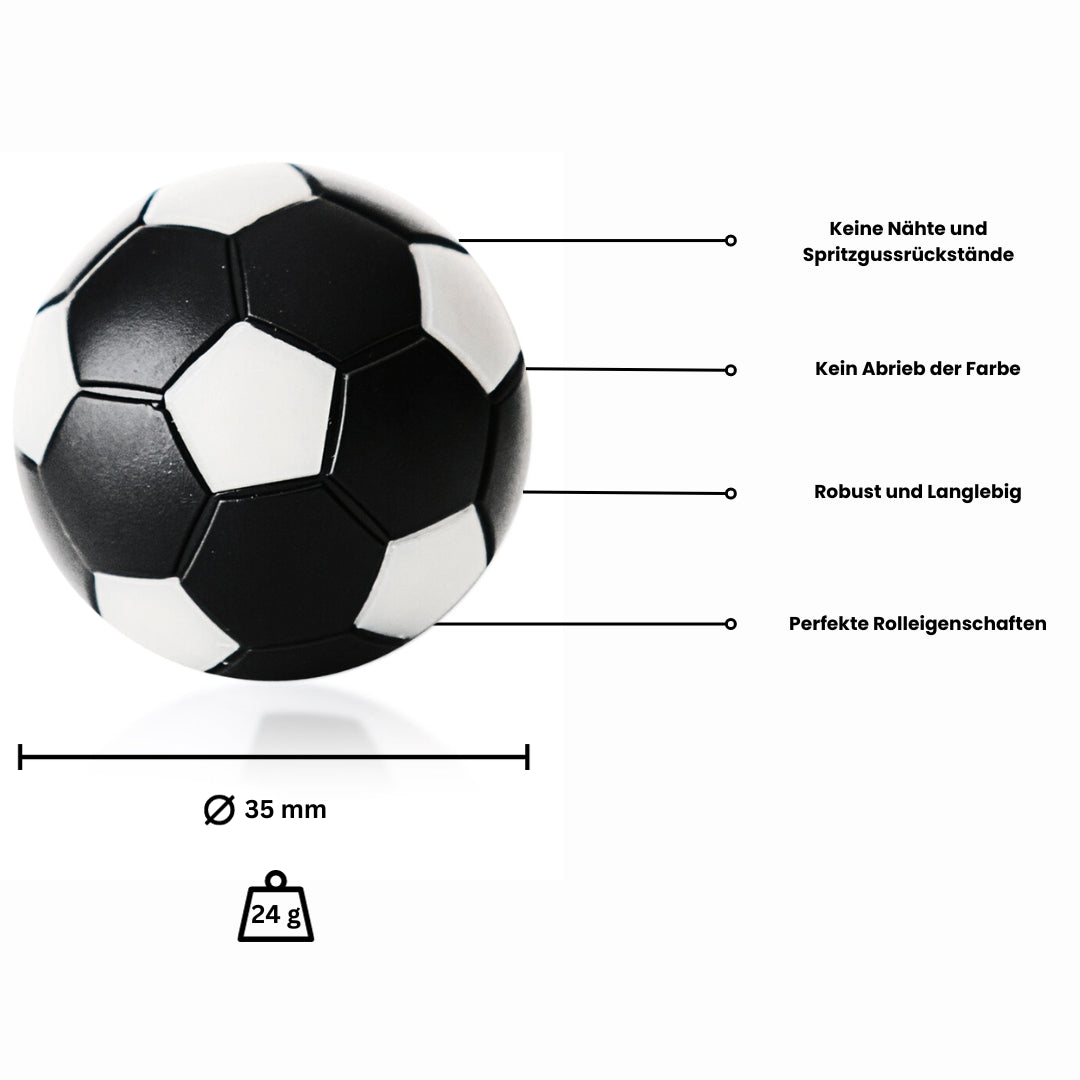 Winspeed - Kickerball 35 mm, Set (10 St.)