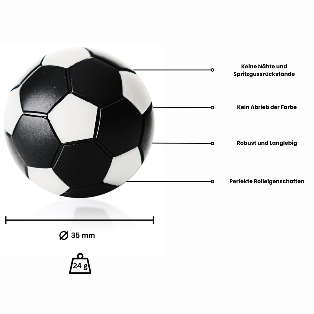 Winspeed - Kickerball 35 mm, Set (5 St.)