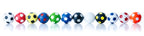 Winspeed - Kickerball MIX 35 mm, Set (10 St.)