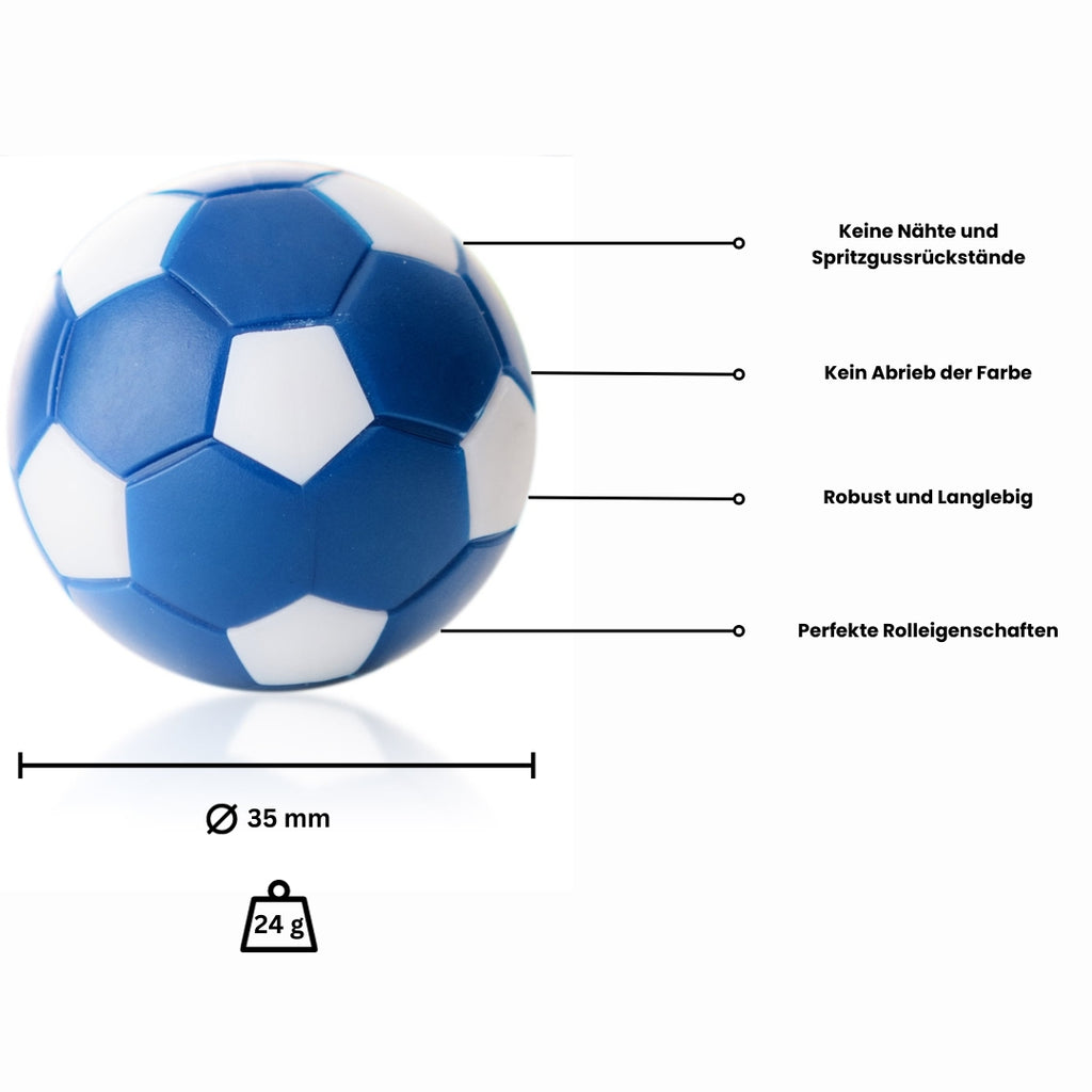 Winspeed - Kickerball 35 mm, Set (10 St.)