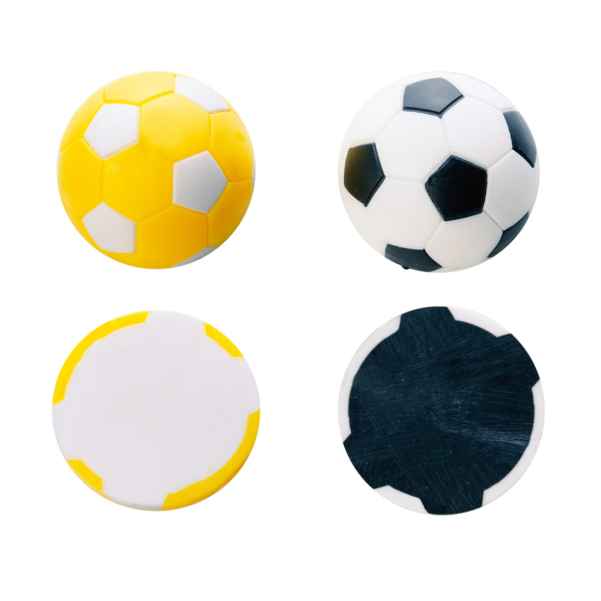 Winspeed - Kickerball 29 mm, weiß/schwarz