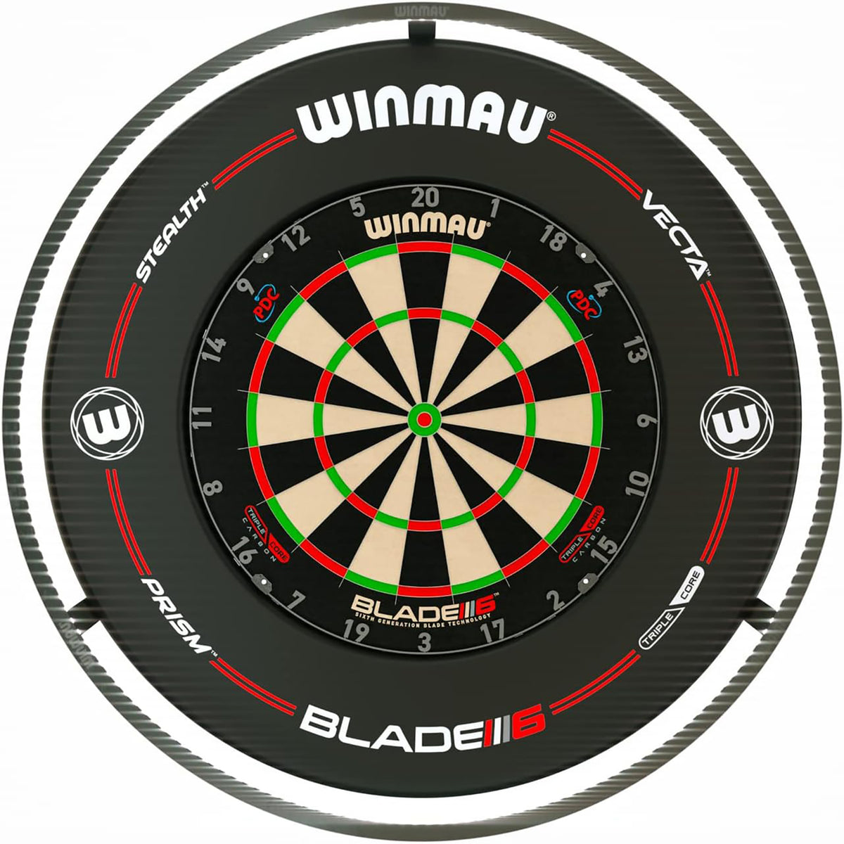 Winmau - Dartboard Beleuchtung Plasma