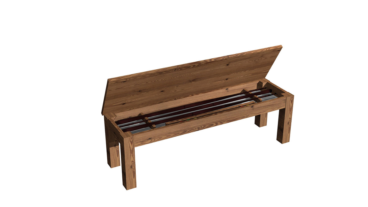 Billardtisch Sitzbank Madison Kirsche