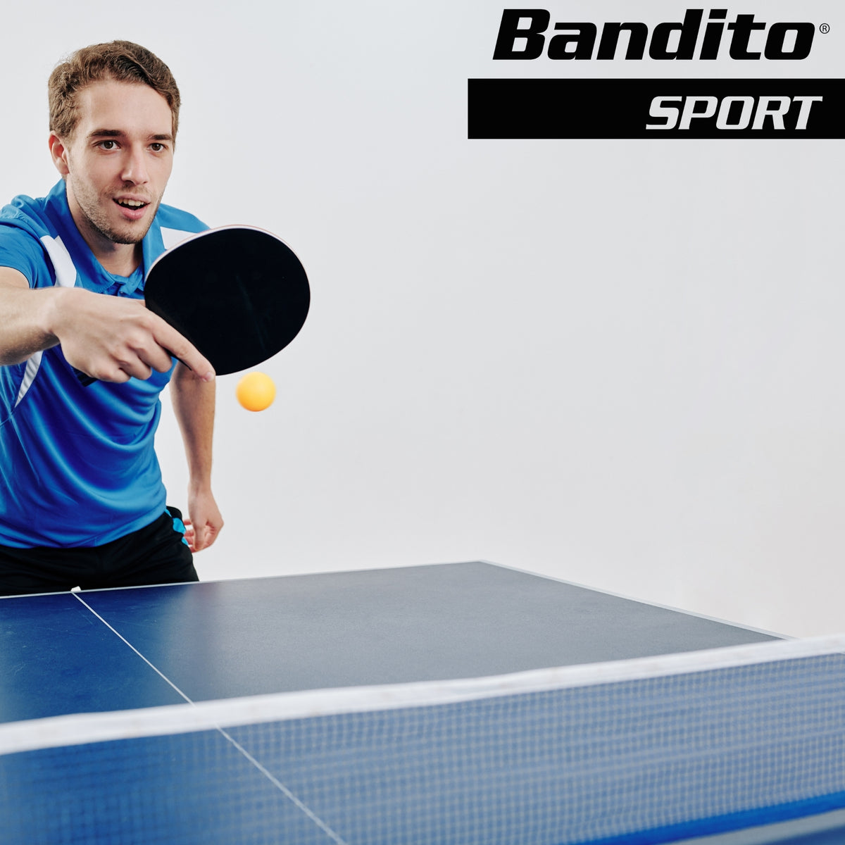 Tischtennisplatte als Auflage inkl. Netzgarnitur, 2 Schläger und Bälle