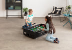 Bandito - Mini-Kicker mit Teleskopstangen Tischaufleger 94 x 51 x 23 cm Braun