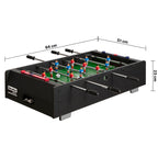Bandito - Mini-Kicker mit Teleskopstangen Tischaufleger 94 x 51 x 23 cm schwarz