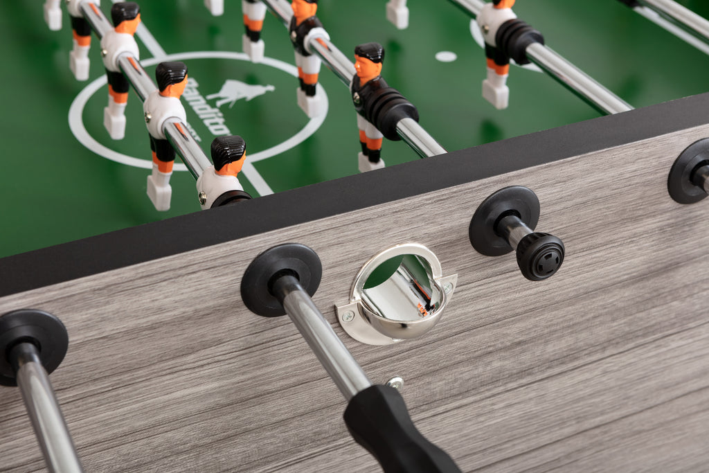 Bandito - Tischkicker Profi Soccer Deluxe in eiche-grau