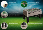 Bandito - Tischkicker Profi Soccer Deluxe in eiche-grau