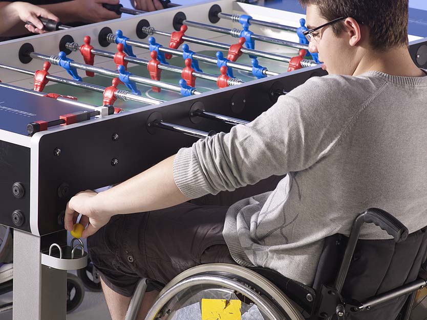 Garlando - Tischkicker ITSF Special Champion für Rollstuhlfahrer