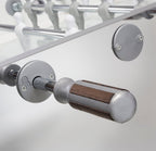 Garlando - Kickergriff Exklusiv silber/ birne für 16mm Stangen