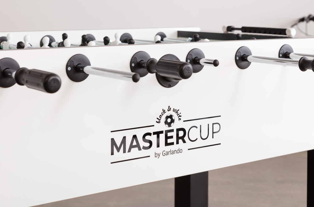 Garlando - Tischkicker MasterCup Black & White PR