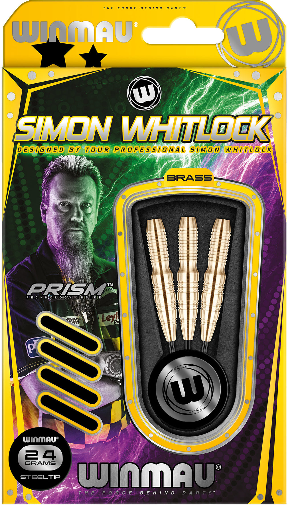 Winmau - Steeldart S. Whitlock Brass 24 gr.