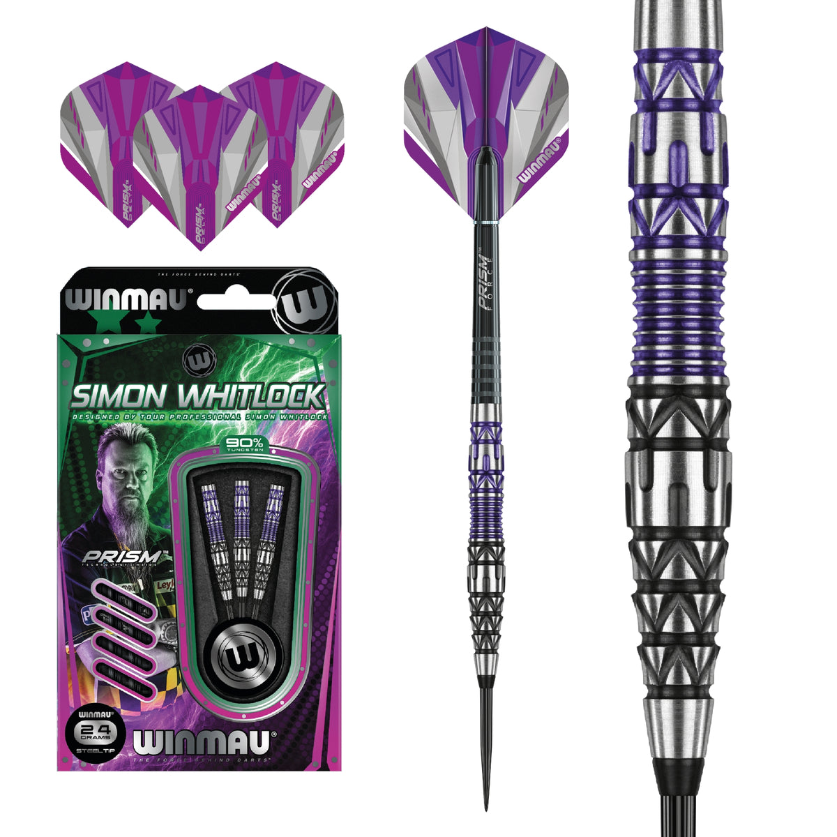 Winmau - Steeldart - S. Whitlock Special Edition - 24 gr.