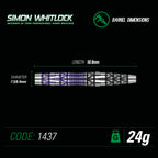 Winmau - Steeldart - S. Whitlock Special Edition - 24 gr.