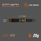 Winmau - Steel-/Softdart - Scott Waites Conversion-Set 20 gr.