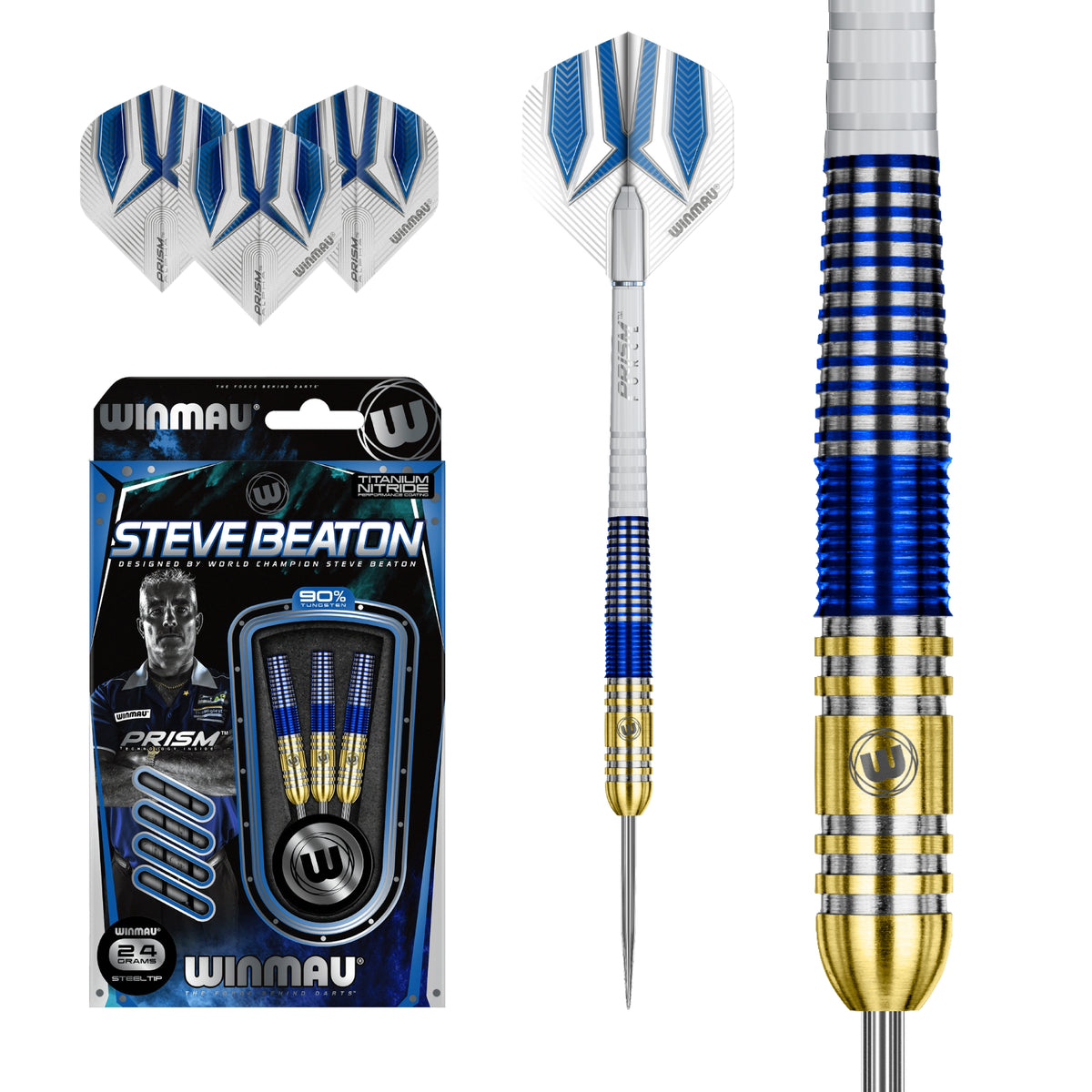 Winmau - Steeldart - Steve Beaton 24 gr.