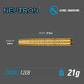 Winmau - Steeldart Neutron Brass 21 gr.
