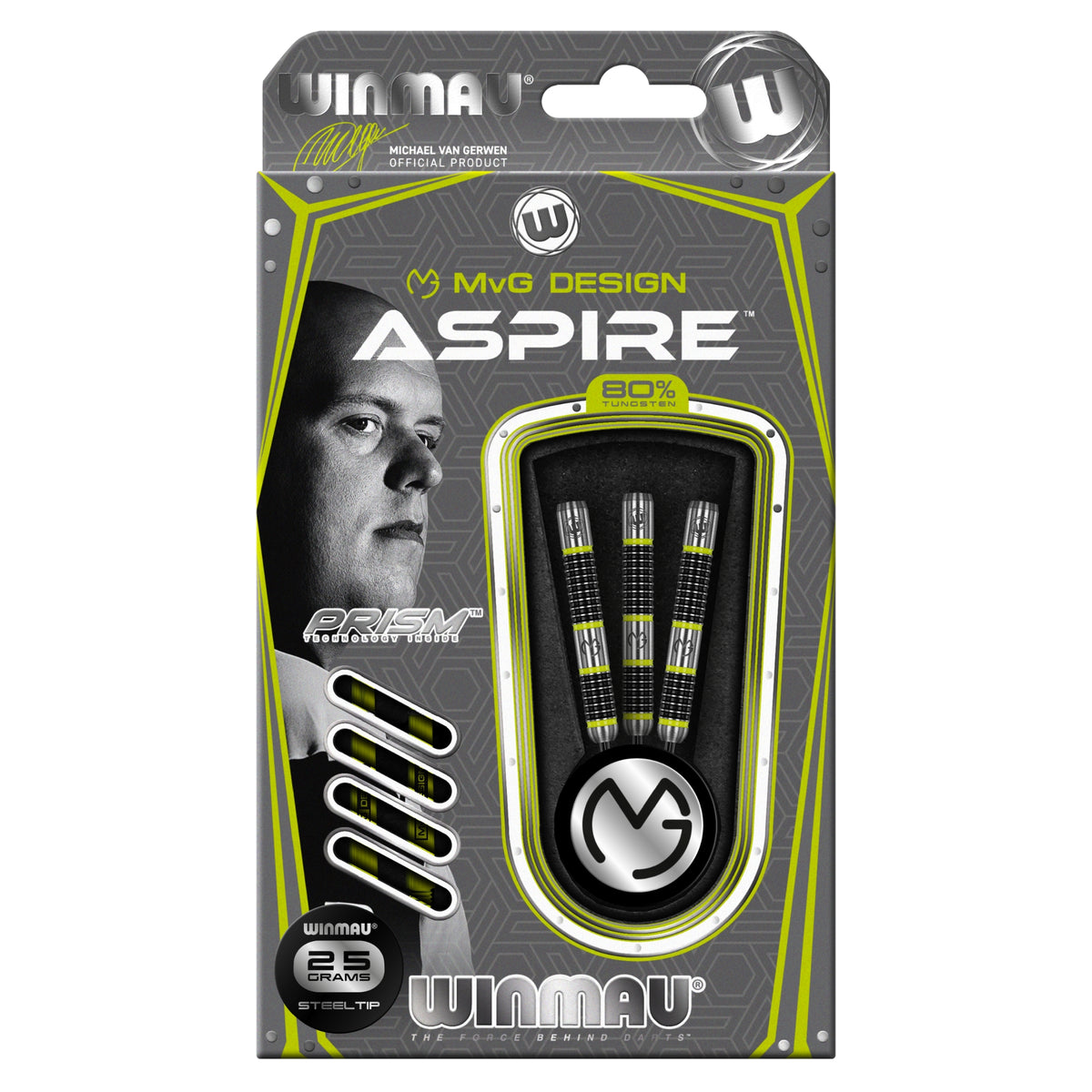 Winmau - Steeldart MvG Aspire 23 gr.