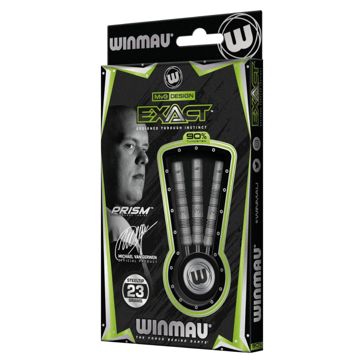 Winmau - Steeldart MvG Exact 23 gr.