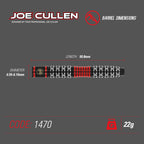 Winmau - Steeldart Joe Cullen S.E. 22 gr.