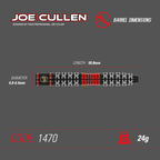 Winmau - Steeldart Joe Cullen S.E. 24 gr.
