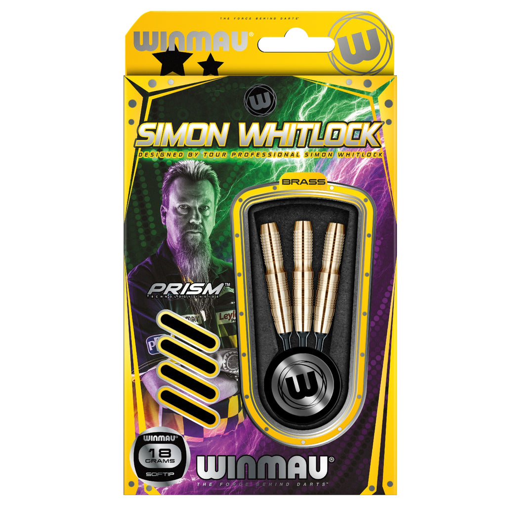 Winmau - Softdart Simon Whitlock Brass 18 gr.