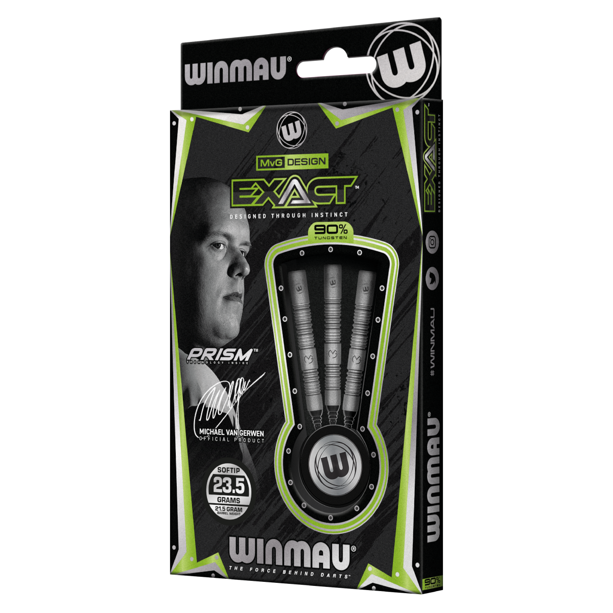 Winmau - Softdart MvG Exact 23,5 gr.