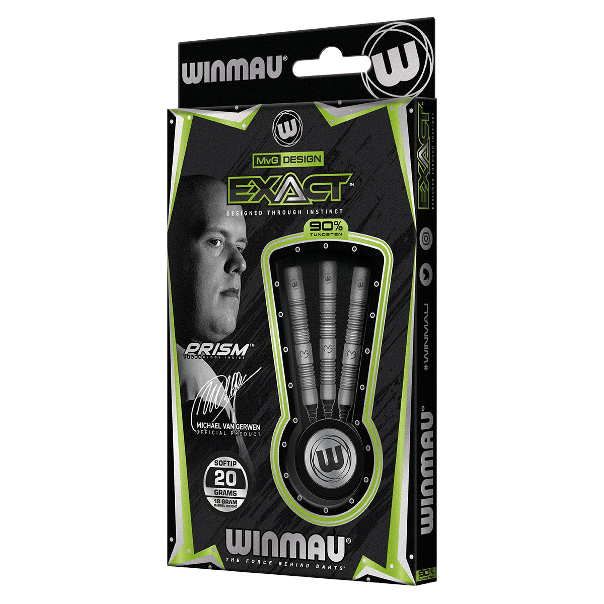 Winmau - Softdart MvG Exact 20 gr.
