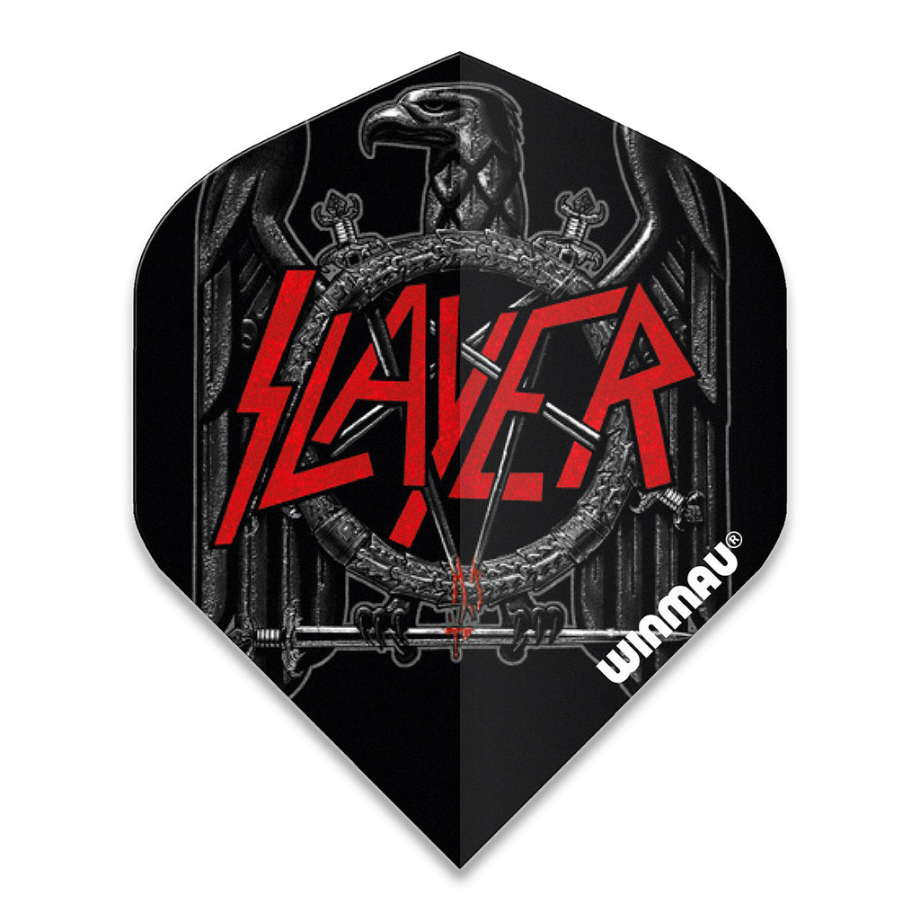 Winmau - Flights Rock Legends Slayer Black Eagle