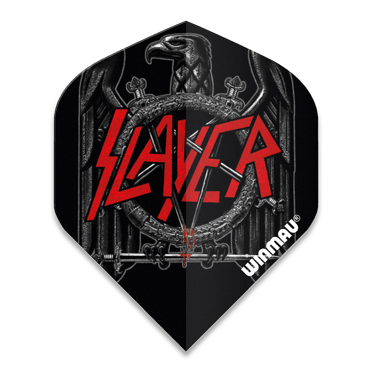 Winmau - Flights Rock Legends Slayer Black Eagle