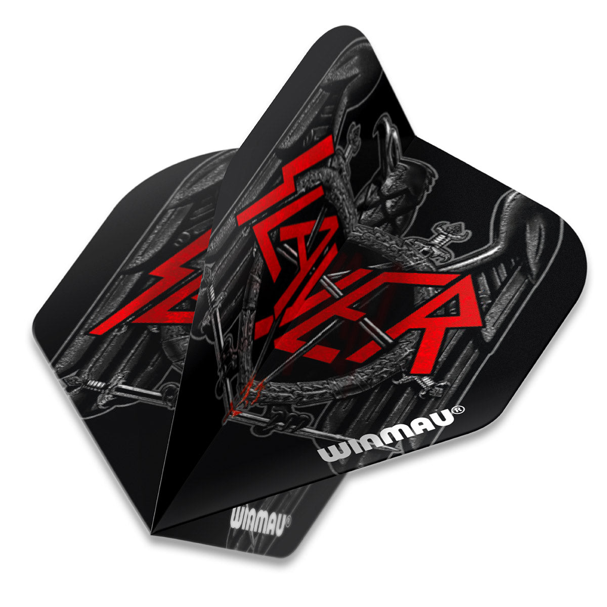Winmau - Flights Rock Legends Slayer Black Eagle