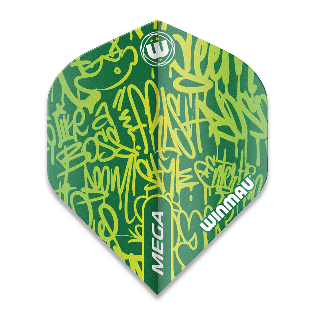Winmau - Flights Mega Standard Green