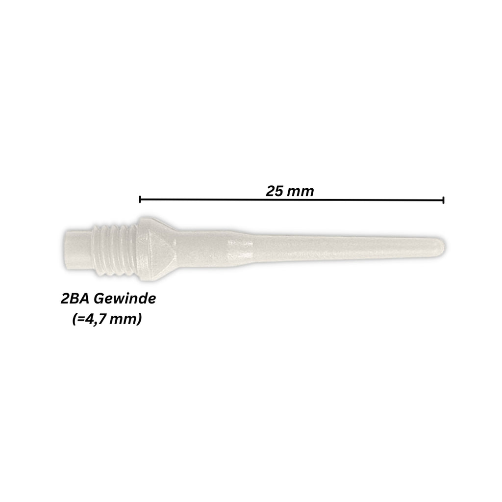 Karella - Dartspitzen soft KeyPoint 2BA Gewinde 100 St.