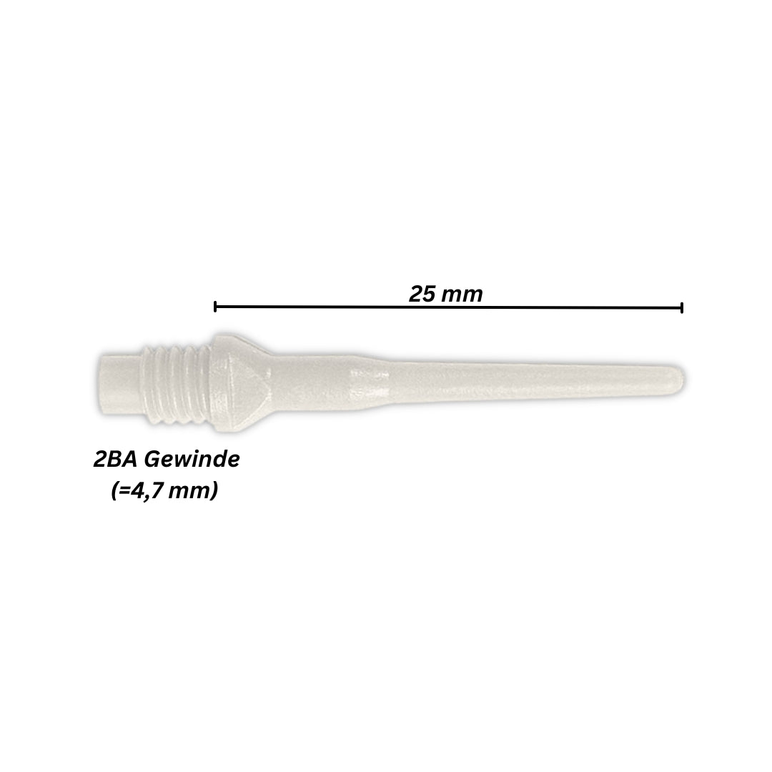 Karella - Dartspitzen soft KeyPoint 2BA Gewinde 100 St.