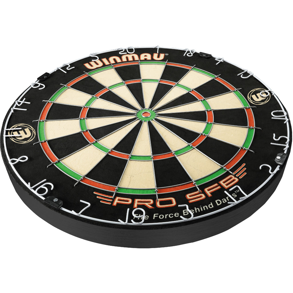 Winmau - Dartboard Pro SFB im Set inkl. 2 Satz Winmau Steeldarts