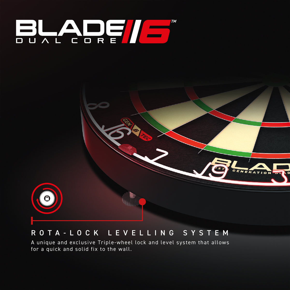 Winmau - Dartboard Blade 6 Dual Core