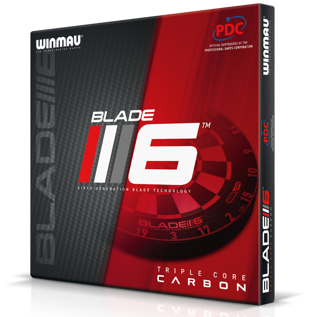 Winmau - Dartboard Blade 6 Triple Core Carbon PDC