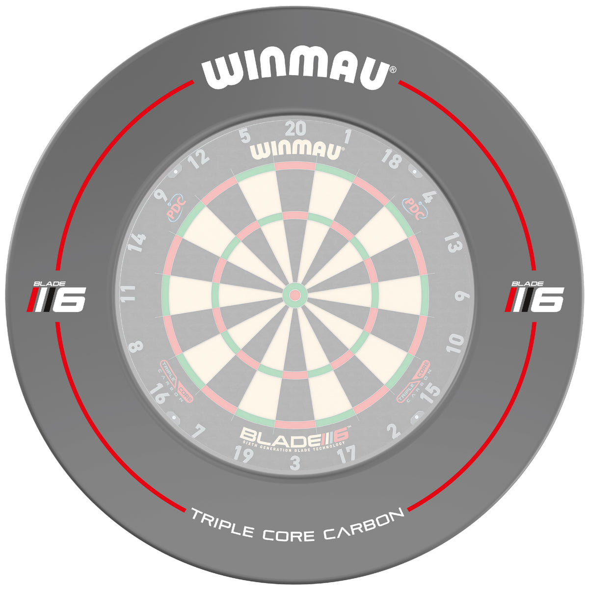 Winmau - Surround Blade 6 grey