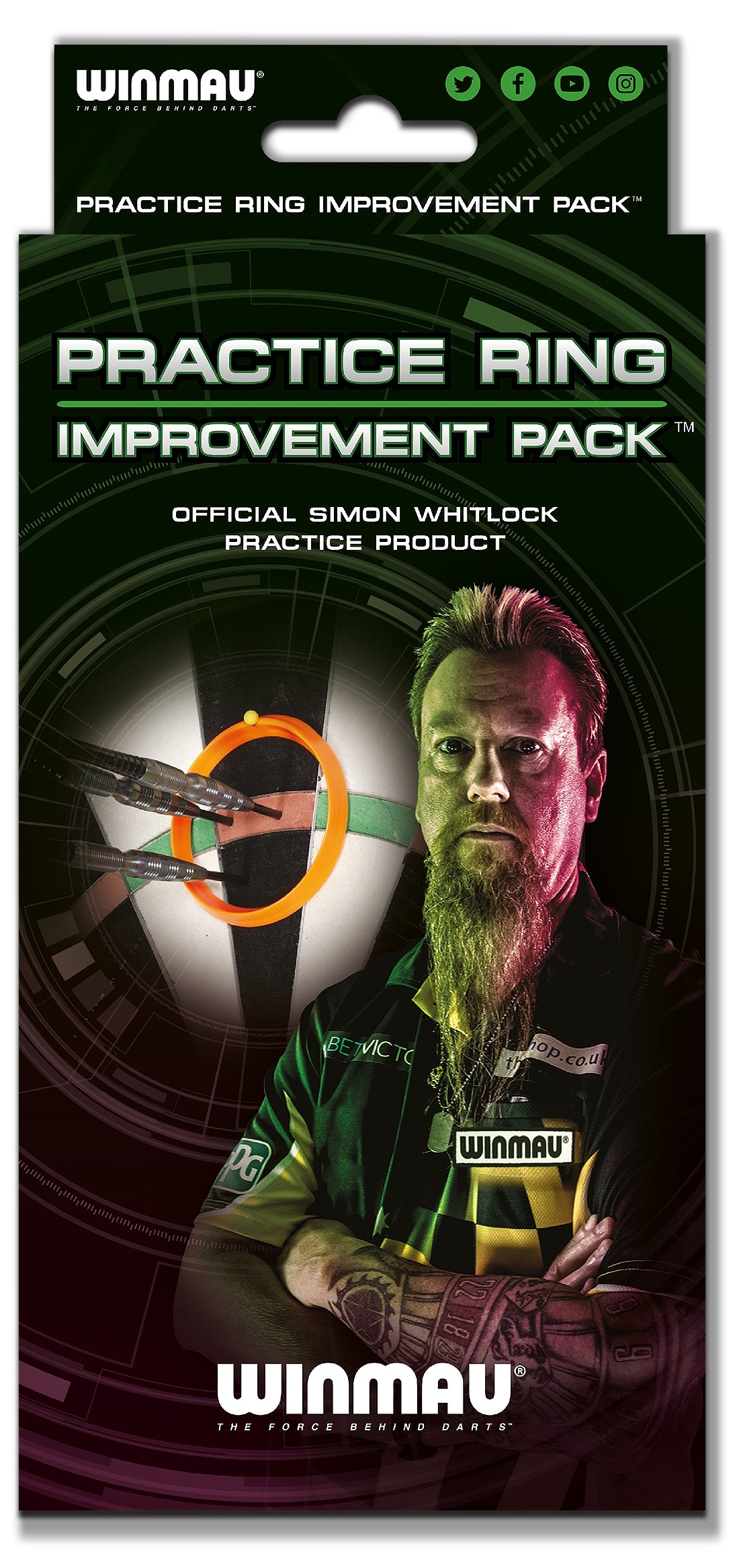 Winmau - Trainingsringe/Practice Rings S. Whitlock
