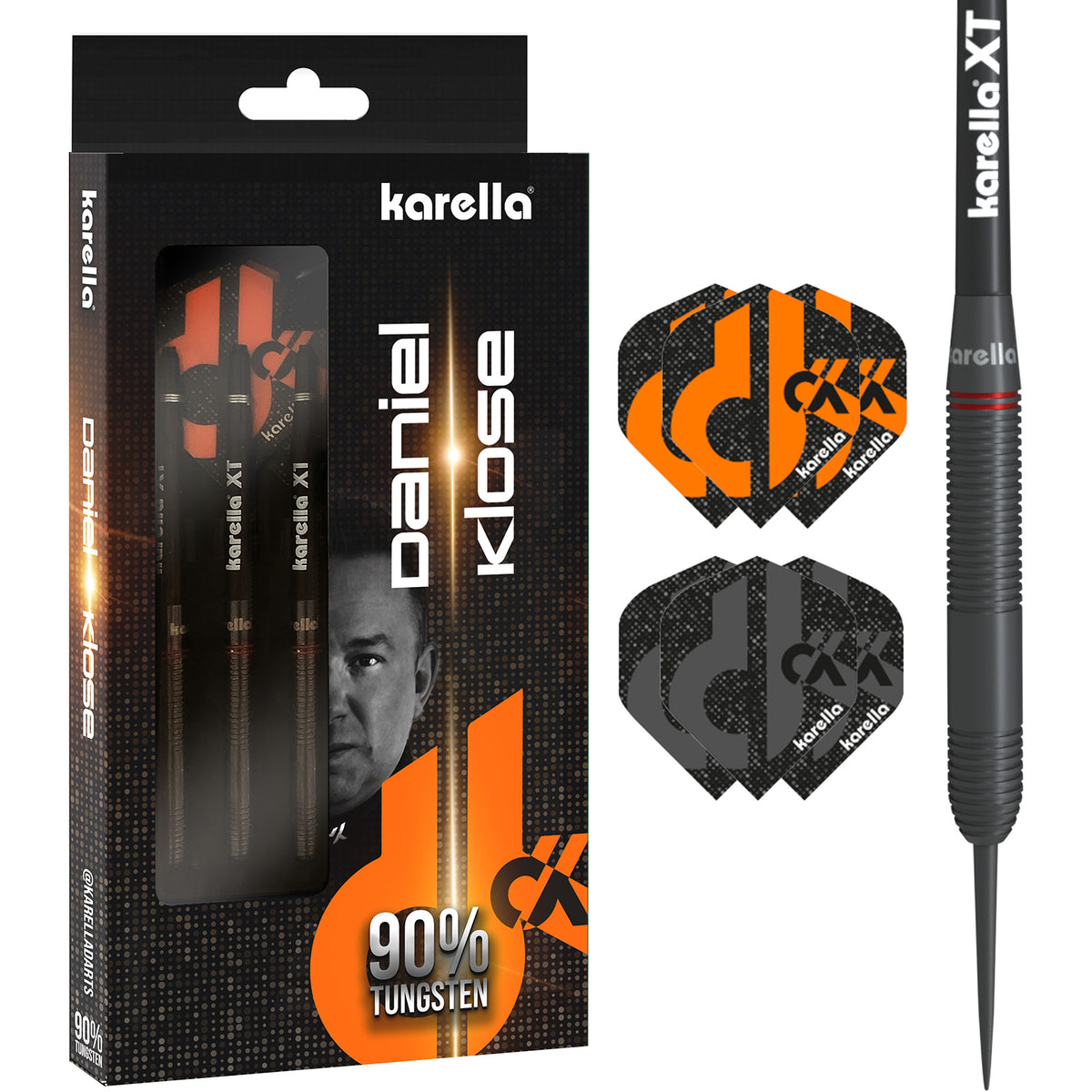 Karella - Steeldart Daniel Klose 90% Tungsten 22 gr.