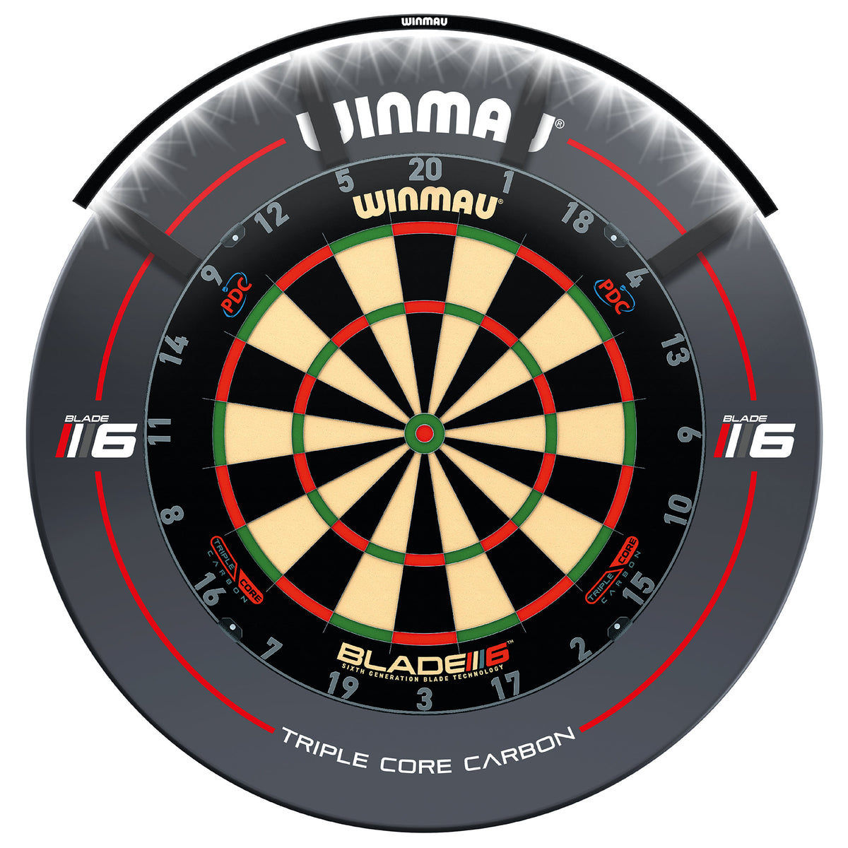 Winmau - Dartboard Beleuchtung Polaris