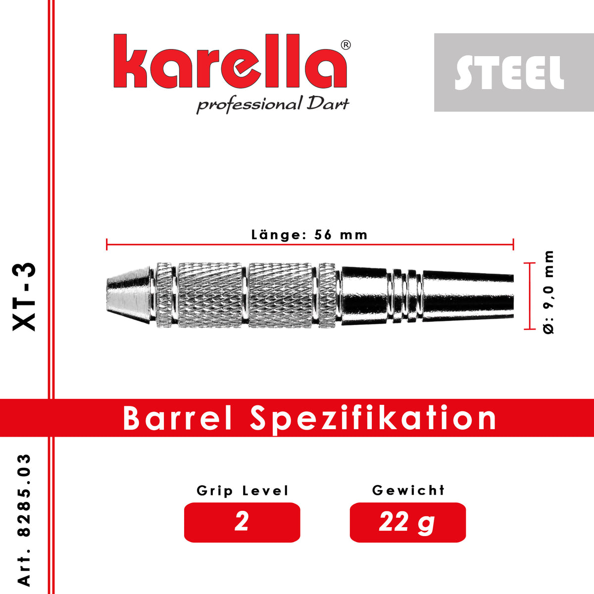 Karella - Steeldart XT-3 22 gr.