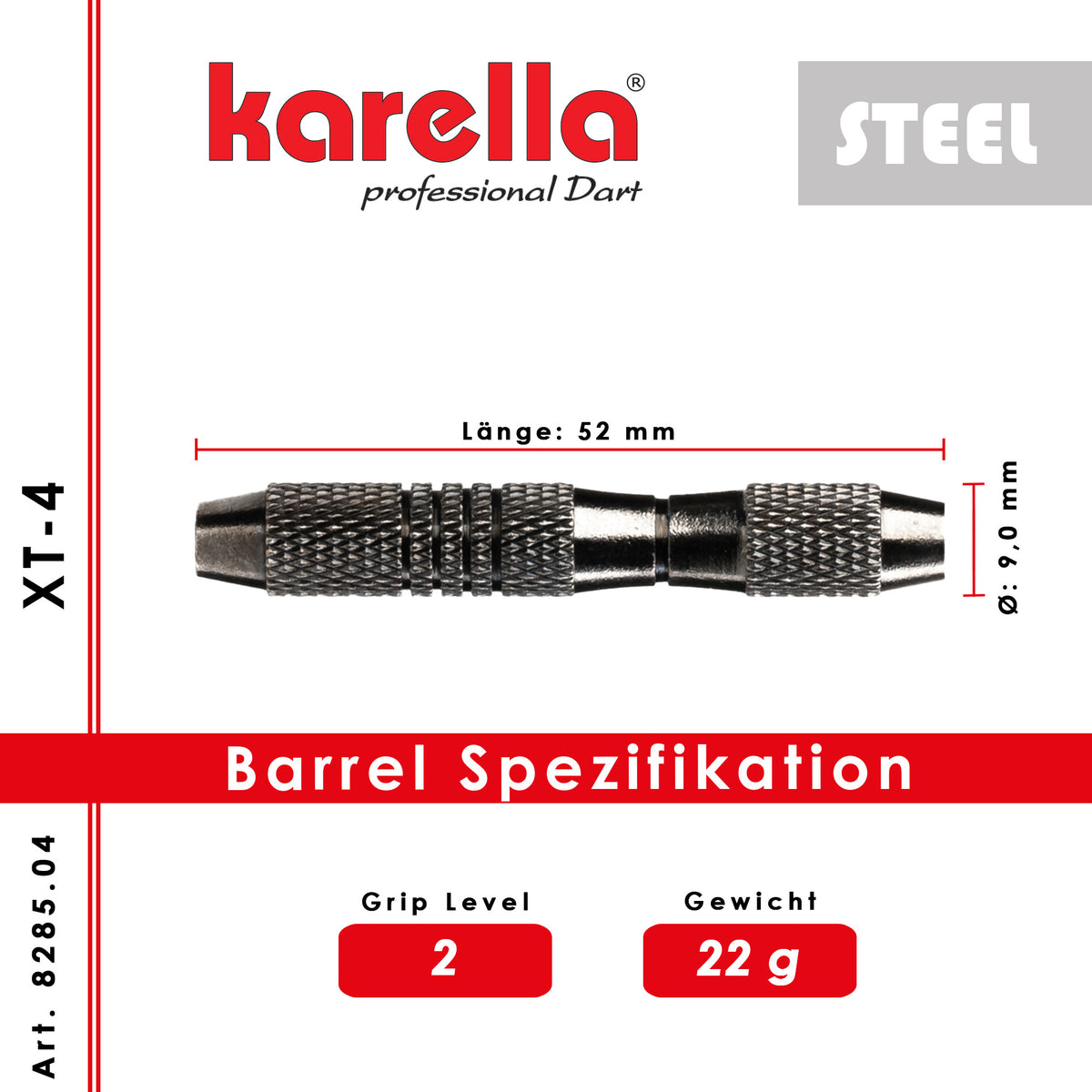 Karella - Steeldart XT-4 22 gr.